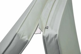 Párna nyugágyhoz FLORENTINE - világos szürke