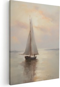 Vászonkép Falikép Nappaliba Csónak 50x70 cm *többféle minta*