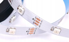 Led szalag Led címezhető WS2812B 30 LED/m fehér 5m IP20