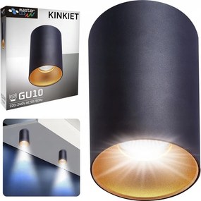 Falra Szerelhető Halogén Led Mennyezeti Lámpatest GU10 35W Fekete-arany