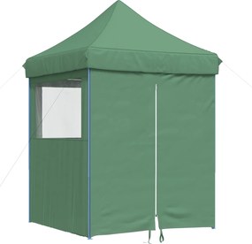 vidaXL Partysátor Zöld 200 x 200 x 306 cm Oxford Szövet