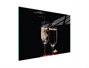 Üveg Vágódeszka 40x30 Bor Edzett Üveg