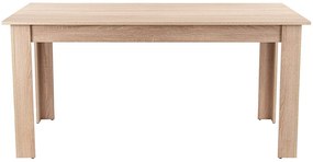Yorki Standard étkezőasztal 160x90 cm sonoma tölgy