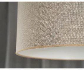 Duolla - Csillár zsinóron ROLLER ECO RECYCLING 1xE27/15W/230V átm. 45 cm krémes