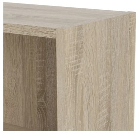 Basic könyvespolc tölgyfa dekorral 79 x 107 cm - Tvilum