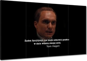 Festmények 120x80 Godfather Tom Hagen Idézet