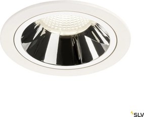 SLV 1003981 NUMINOS DL L Fürdőszobai Beépíthető Lámpa Fehér, Króm LED IP44