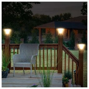 LED napelemes lámpa szenzorral LED/15W/3,2V 4000K/6000K IP65 6000 mAh