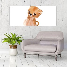 Kép - Akvarell állatka N⁰6 (120x50 cm)