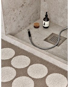 Barna-bézs kültéri-beltéri futószőnyeg 70x240 cm Hugo Walnut Linen – Pappelina