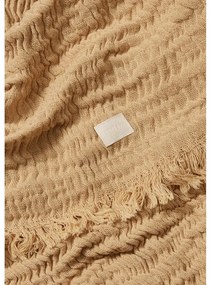 Bézs ágytakaró franciaágyra 240x260 cm Reloved – JUNA