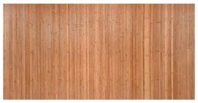 négyszögletű természetes bambusz szőnyeg 100 x 200 cm