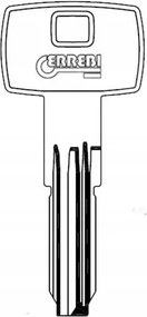 Lakáskulcs Sárgaréz Lakáskulcsok Errebi YI18 Jma YA-81