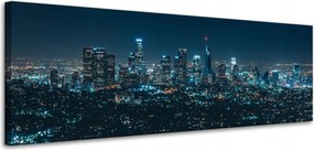 Vászonkép Építészet Los Angeles éjszaka 120X40