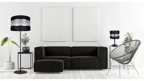 Asztali lámpa CORAL 1xE27/60W/230V fekete