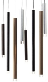 Brilliant - LED kábeles dimmelhető függeszték CEMBALO LED/32W/230V króm/fekete/barna