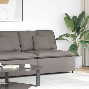 tópszínű moduláris kanapé középső modul párnákkal 100 cm