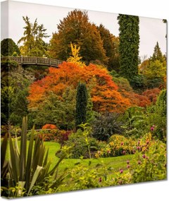 Vászonkép 60x60 Híd Építészet Tájkép