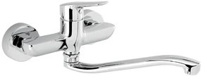Novaservis Metalia 54 mosogató - mosdó csaptelep forgó karral 150 mm króm 54070,0 54070.0