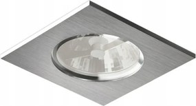 Süllyesztett szögletes GU10 foglalat IP65 alumínium