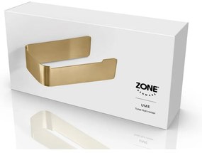 Sárgaréz színű fali rozsdamentes acél WC-papír tartó Ume Brass – Zone