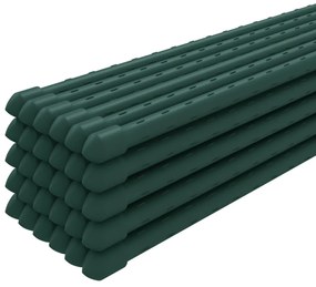 30 db zöld acél kerti növénykaró 150 cm
