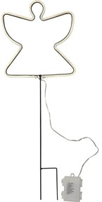 Fekete fénydekoráció karácsonyi mintával Neon Angel – Star Trading