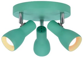 Spotlámpa PICARDO 3xE14/40W/230V türkiz