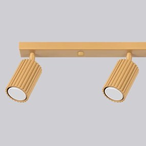 Sollux SL.1565 - Spotlámpa KARBON 4xGU10/10W/230V arany