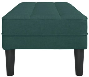 Pad Sötét Zöld 113x57x39 cm Szövet