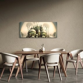 Kép - Mesebeli házikók (120x50 cm)