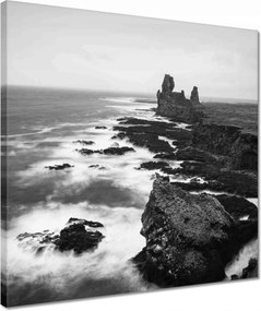 Vászonkép 40x40 Izland tenger tájkép