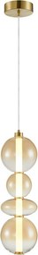 MILAGRO ML0346 DAPHNE Glamour Függesztett Lámpa Arany LED IP20