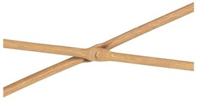 Íróasztal tölgyfa dekorral 50x110 cm Paul – Actona
