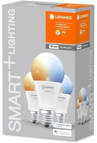 SET 3x LED Dimmelhető izzó SMART + E27/9W/230V 2700K-6500K - Ledvance