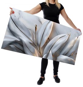 Wallplex konyhahátfal Aranyló Liliom (Méret: 60x300)