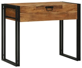 Pipereasztal 90x50x75 cm Tömör Fa Akác