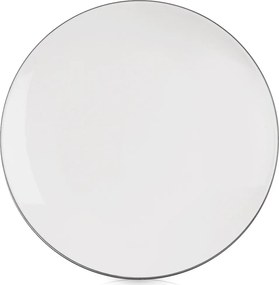 Desszerttányér kis tányér sütemény desszertekhez porcelán fehér 20 cm
