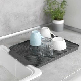 Wenko Linea edénycsepegtető alátét40 x 3 x 30 cm, szürke, S