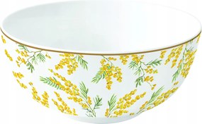 Tál salátás tál porcelán tavaszi citrom virág 15cm