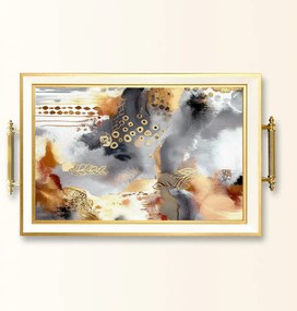 Üveg tálca, 38×24 cm – TPB9851