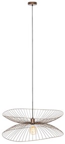 Design függőlámpa bronz 66 cm - Pua
