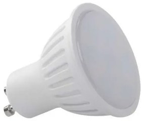 LED lámpa , égő , szpot , GU10 foglalat , TOMI , 120° , 6.5 Watt , természetes fehér
