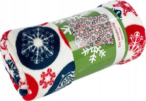 Mikroszálas takaró Karácsonyi hó 150x200 cm