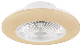 Globo 03628 - LED Dimmelhető mennyezeti lámpa ventilátorral LED/30W/230V + távirányító