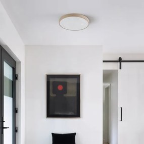 Brilagi - LED dimmelhető lámpatest GLASS POOL DOUBLE LED/48W/230V 40 cm bézs + távirányító