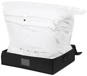 Tárolódoboz Compactor 3D Black Edition, 145 l, fekete