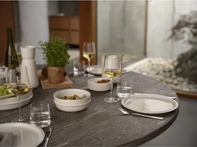 Krémszínű porcelán tányér ø 24 cm Eau – Zone