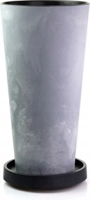 Kerek virágtartó DTUS300E betét és futófelület