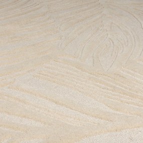 Bézs gyapjú szőnyeg 200x290 cm Lino Leaf – Flair Rugs